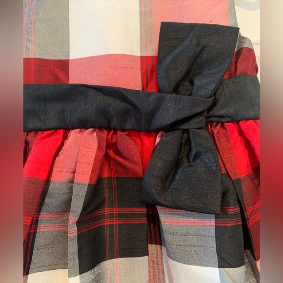 Gymboree checkered black, white and red dress. Size 2. - Picture 3 of 5